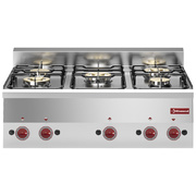 Photo 1 matériel référence G605F9T-N: Cuisinière 5 feux gaz -Top-