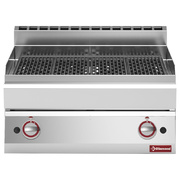 Photo 1 matériel référence G65GGF7T-N: Grill-vapeur gaz, avec grille de cuisson en fonte -Top-