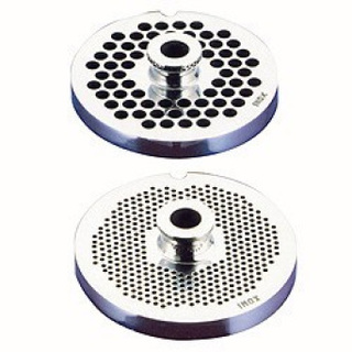 photo 2 grille en inox ø 8 mm, x hachoir n° 8