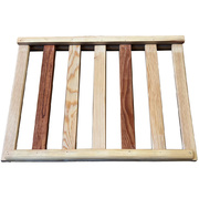 Photo 1 matériel référence GBW38: Grille en bois pour WR-38G7-CV et CVS38-BV