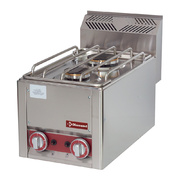 Photo 1 matériel référence GS62FT-N: Cuisinière 2 feux gaz, -top-