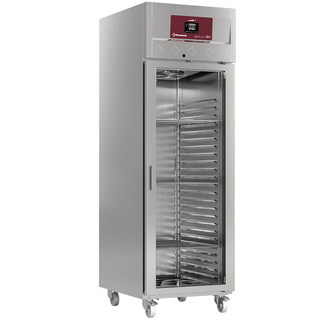 photo 1 armoire de congélation ventilée 700 lit. 1 porte vitrée gn 2/1, sur roues