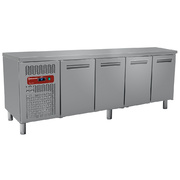 Photo 1 matériel référence MR4R2: Table frigorifique, ventilée, 4 portes gn 1/1  550 lit.