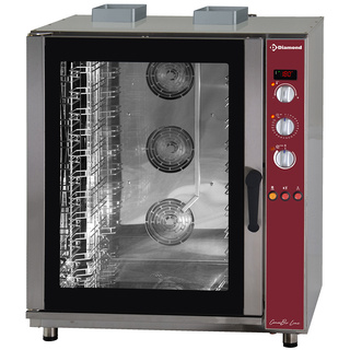 photo 1 four à convection gaz, 11x en (gn), humidificateur automatique