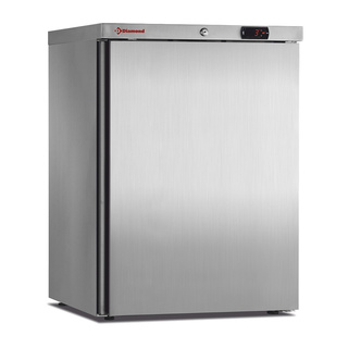 photo 1 frigo ventilé, 150 litres. acier inox