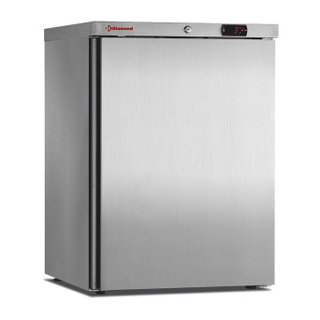photo 2 frigo ventilé, 150 litres. acier inox