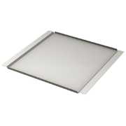 Photo 1 matériel référence PL4F-P: Platine en acier inox 460x340 mm