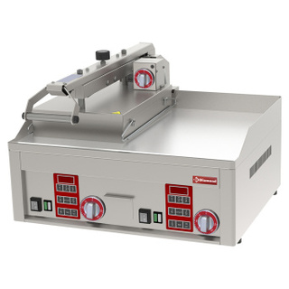 photo 2 grill clam lisse, chromé, 3x 230/1v