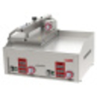 photo 3 grill clam lisse, chromé, 3x 230/1v