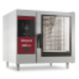 photo 3 four gaz vapeur directe et convection, 6x gn 1/1+cleaning