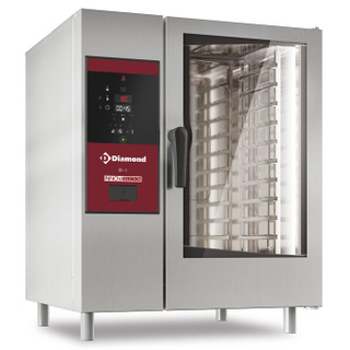 photo 2 four gaz vapeur directe et convection, 10x gn 1/1+cleaning