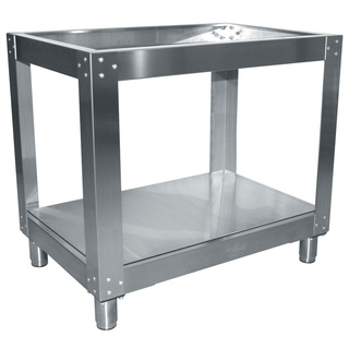 photo 1 piétement acier inox , pour four 2x 4 pizzas pour efp/44r