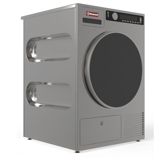 photo 1 sèche-linge inox, avec décharge 8 kg