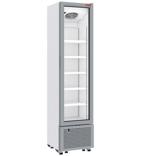 photo 1 vitrine ventilée positive 221 litres blanche
