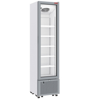 photo 3 vitrine ventilée positive 221 litres blanche