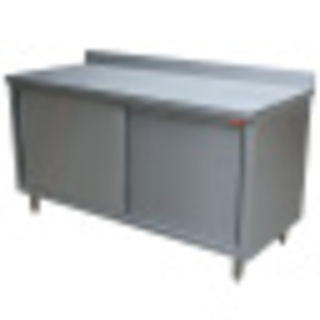 photo 3 table armoire neutre, portes coulissantes, murale
