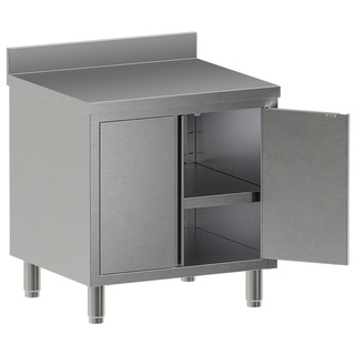 photo 1 table armoire neutre, portes battantes, avec dosseret arrière