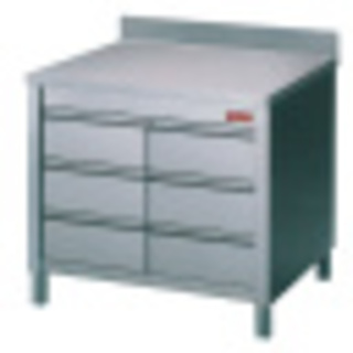 photo 3 table sur armoire avec 6 tiroirs gn1/1