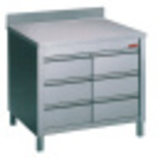 photo 3 table sur armoire avec 6 tiroirs gn1/1
