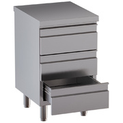 Photo 1 matériel référence TACS67-SA7: Table sur armoire avec 3 tiroirs