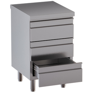 photo 1 table sur armoire avec 3 tiroirs