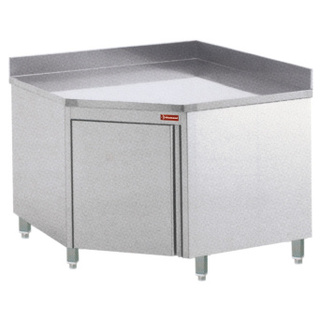 photo 2 tables armoire d'angle 90°