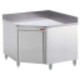 photo 3 tables armoire d'angle 90°