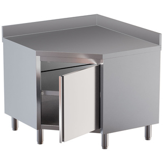 photo 1 tables armoire d'angle 90°, avec dosseret arrière