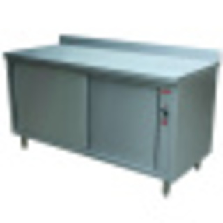 photo 3 table armoire chauffante avec portes coulissantes +ba