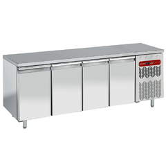 Photo 1 matériel référence TG4NH-R2: Table frigorifique, ventilée, 4 portes GN 1/1