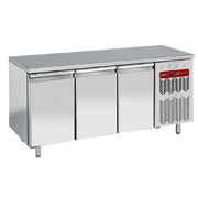 Photo 1 matériel référence TP3NH-R2: Table frigorifique, ventilée, 3 portes EN 600x400
