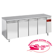 Photo 1 matériel référence TPS4NH: Table frigorifique, ventilée, 4 portes EN 600x400, Sans groupe