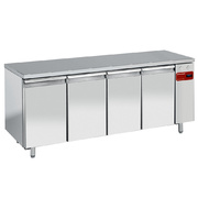 Photo 1 matériel référence TS4NH: Table frigorifique, ventilée, 4 portes GN 1/1, sans groupe