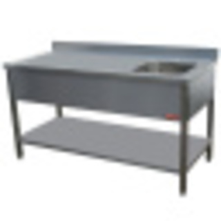 photo 3 table de chef 1 cuve 400x400h250 dx ég.+