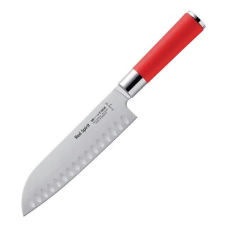 photo 1 couteau santoku alvéolé dick red spirit 180mm