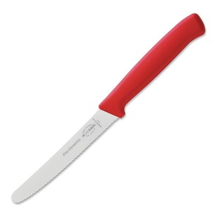 photo 1 couteau universel denté dick pro dynamic rouge 110mm