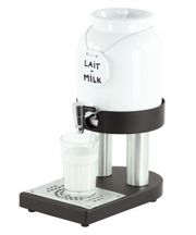 Distributeur de lait froid en porcelaine 4L