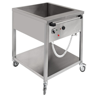 photo 2 bain marie mobile 2x gn1/1