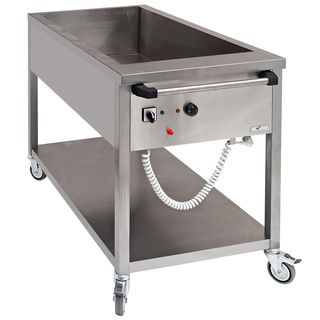 photo 1 bain marie mobile 3x gn1/1