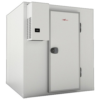 photo 1 chambre iso 60 avec groupe, dim.int. 1830 x 1630 xh 2030 mm (6,06 m³ )