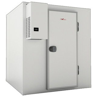 photo 1 chambre iso 60 avec groupe, dim.int. 1830 x 1630 xh 2030 mm (6,06 m³ )