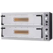 Photo 1 matériel référence WR-DFXL-33: Four électrique 2x 3 pizzas diam. 350mm, 2 chambres