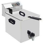 Photo 1 matériel référence WR-EF08-S8: Friteuse de table électrique 8 litres  robinet de vidange