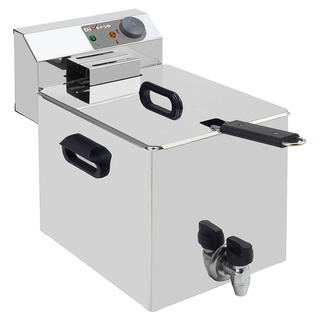 photo 1 friteuse de table électrique 8 litres  robinet de vidange