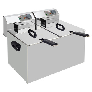 photo 1 friteuse de table électrique 2x 7 litres