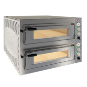 Photo 1 matériel référence WR-FD26-MF: Four électrique 2x 6 pizzas diam.350mm, 2 chambres