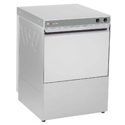 Photo matériel référence WR-LV50-MPD5 : Lave-vaisselle professionnel panier 500 x 500 mm monophasé avec pompe de vidange et doseur détergent – WR-LV50-MPD5