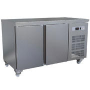 Photo 1 matériel référence WR-MGN2-VR2: Table frigorifique ventilée 2 portes gn 1/1 260l