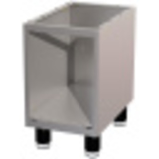 photo 3 meuble support inox 330 mm (sans portes)