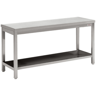 photo 1 table de travail eco avec tablette inférieure 1400 x 700 x 900